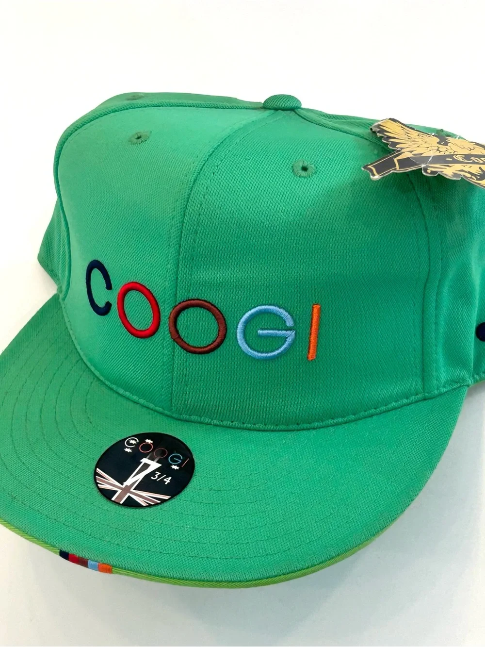 Vintage Y2K COOGI Fitted Baseball Cap Green Size 7 3/4 NEW With Tag Rare